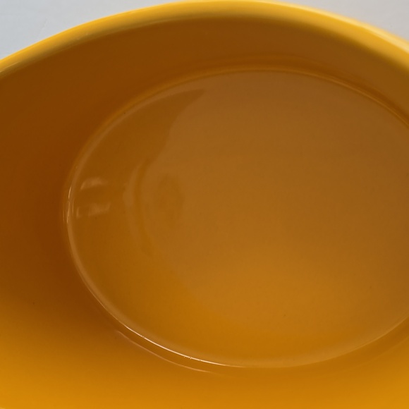 Rachael Ray Stoneware Open Baker Yellow Extra Wide Handles 2 Quart - Picture 8 of 16